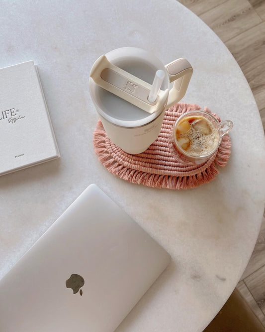 Oval Double Drink Coaster