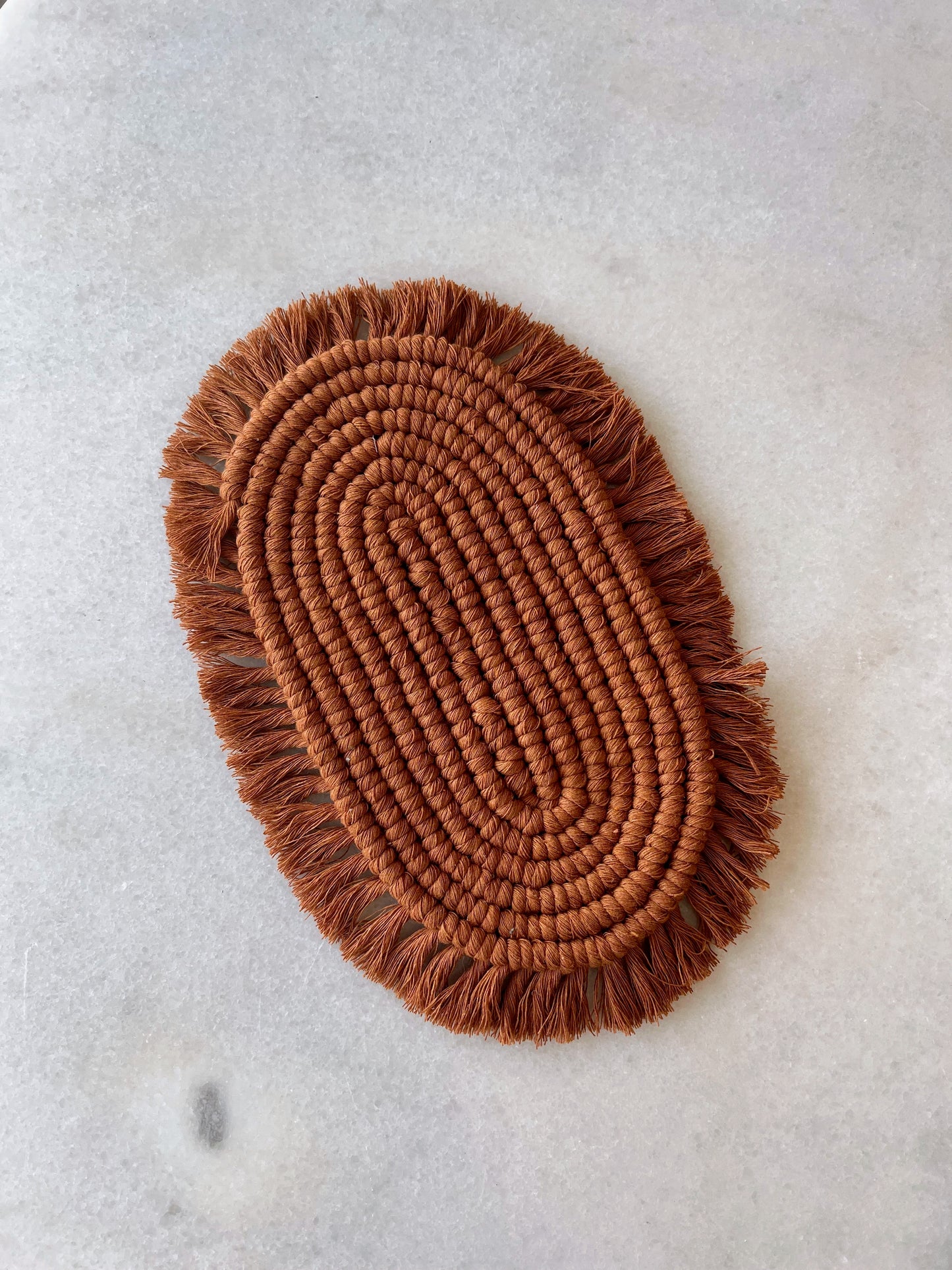 Oval Double Drink Coaster