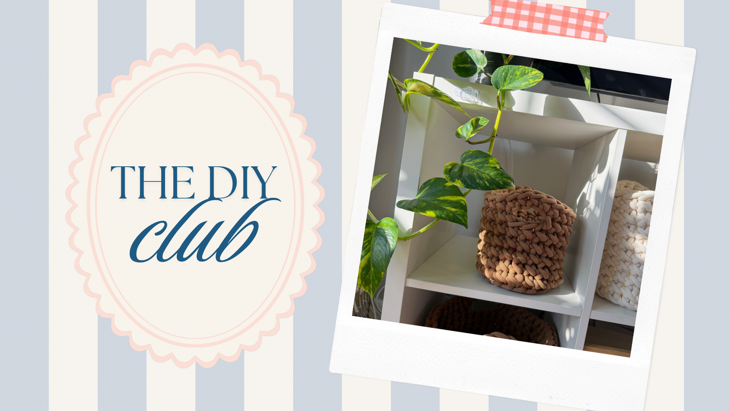September 24th Learn how to Crochet a Basket at LaGrotta Wine Bar